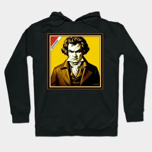 Beethoven Vinyl Record Album Cover II Hoodie